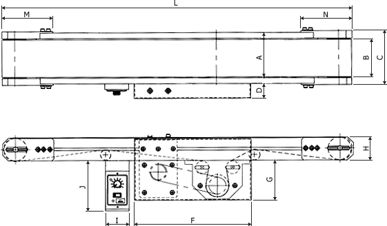 Middle Conveyor 외형도